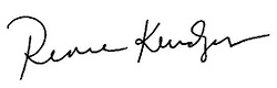 Renee Kurdzos handwritten signature
